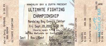 UFC ticket
