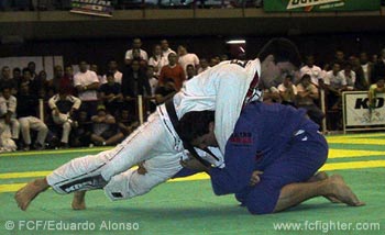 Roger Gracie on top of Demian
