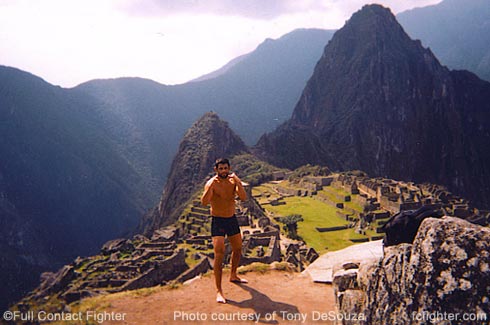 Tony DeSouza at Machu Picchu