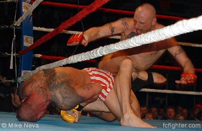 Shannon Ritch submitting Chris Peak with a heel hook