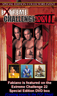 Fabiano Iha on Extreme Challenge DVD box cover