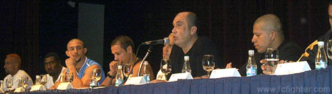 Sergio Batarelli speaks at the K-1 Brazil Press Conference