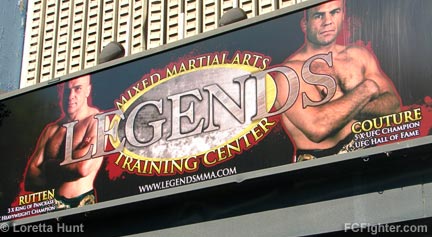 Legends Gym Billboard - Photo by Loretta Hunt
