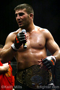 New Light Heavyweight champion Fatih Kocamis