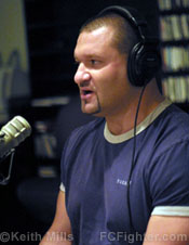 John Rallo on the air at 98 Rock