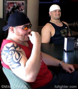 Tim Sylvia and Justin Eilers