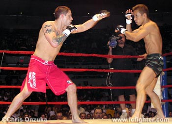 Jeff Curran (left) vs. Kimihito Nonaka