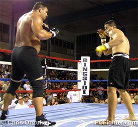 Ira Hookano (right) vs. Doug Chong