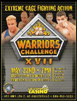 IFC Warrior's Challenge poster