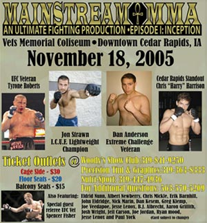 Mainstream MMA Poster
