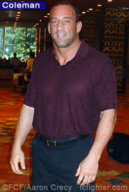 Mark Coleman: Fight day