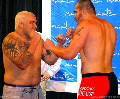 Cabbage faces off against Tim Sylvia