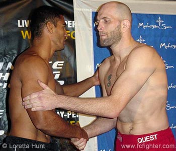 Falaniko Vitale (left) vs. Matt Lindland